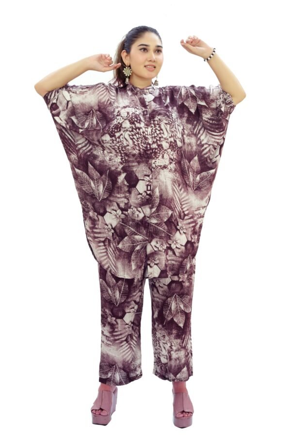 Stylish Floral Pattern Co-Ord Set with Matching Pant